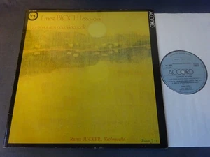 BLOCH - THE THREE CELLO SUITES LP, Rama Jucker, ACCORD ACC 140 039 - Picture 1 of 4