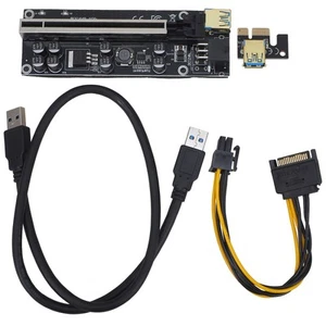 Câble d'extension carte graphique adaptateur bureau externe pour ordinateur pcie gpu - Photo 1/11