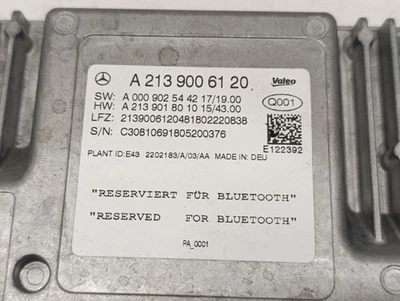 Centralina fotocamera diesel Mercedes-Benz E W213 2017 A2139006120 143 kW ORIGINALE - Immagine 1 di 3