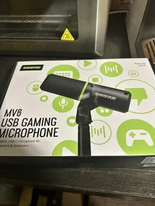 Shure MV6 USB Sprachmikrofon, schwarz - Bild 1 von 1