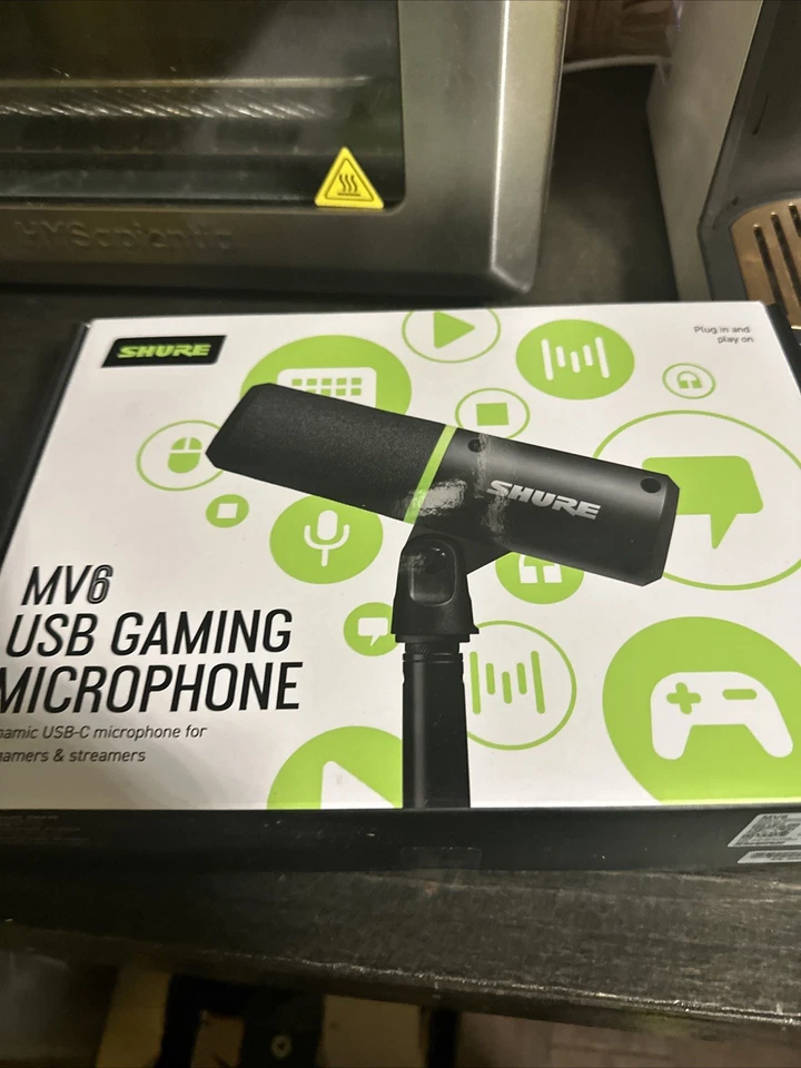 Shure MV6 USB Speech Microphone, Black - Image 1 of 1