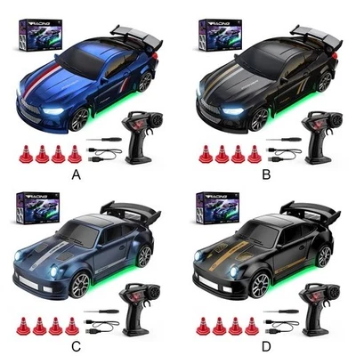 2,4G 1:64 RC Ferngesteuertes Auto Rennwagen 4WD Mini Driftauto Racing Drift Car - Bild 1 von 4