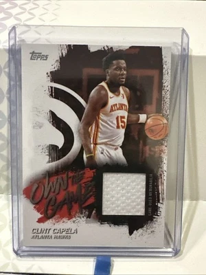 2025-26 Topps Clint Capela Own the Game Jersey #OTGA-CP Hawks - Image 1 of 2