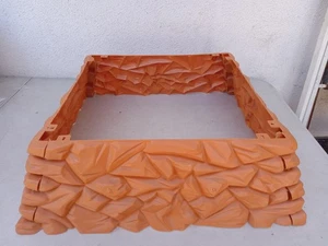 Castello di Re Artù Playset Vintage Stone Wall Dungeon Ricambi 1970 - Foto 1 di 8