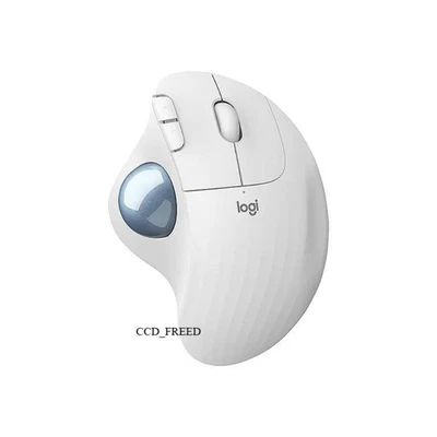 Logitech Ergo M575 Trackball - Comfort Thumb Control for Office & Home White - Image 1 of 4