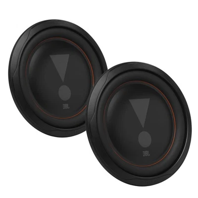 2x JBL Club 102SL 10" Subwoofers Montaje Poco Profundo 350W RMS Paquete de Audio Foto 1 de 4