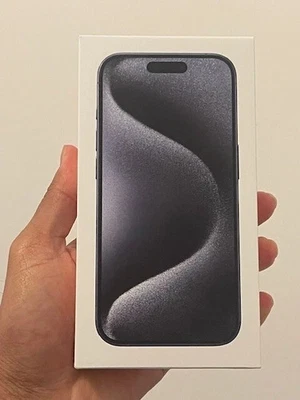 Apple iPhone 15 Pro 256GB Black Titanium Unlocked 100% Battery Health Brand New - Image 1 of 3