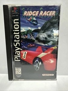 Ridge Racer Long Box (PlayStation 1 PS1) Completo - Testato - Autentico - Foto 1 di 4