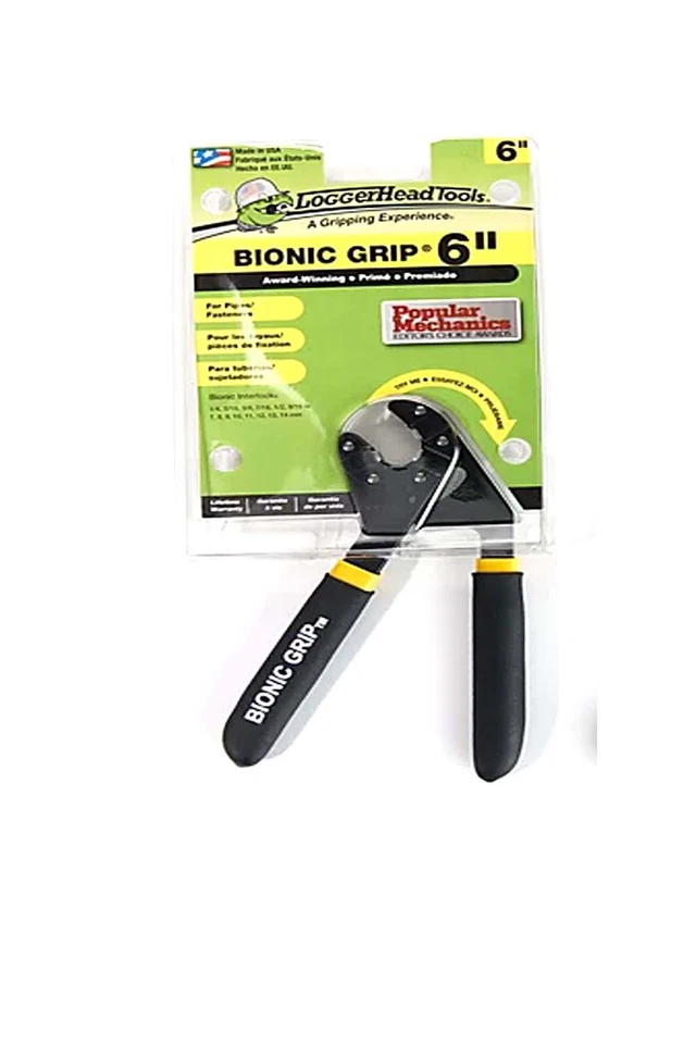 Llave biónica autoajustable herramientas de agarre de 6" Foto 1 de 1