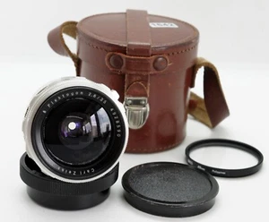 Silber Carl Zeiss Jena Flektogon 2,8/35 35mm 2,8 Weitwinkelobjektiv Praktina Mount - Bild 1 von 4