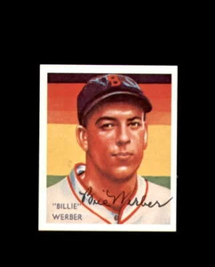 Autógrafo firmado por Billie Werber 1935 Diamond Star 1985 reimpresión de los Medias Rojas de Boston - Imagen 1 de 2