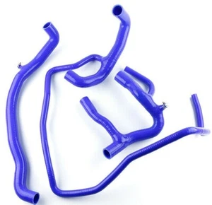 BLUE Silicone Radiator Coolant Hose For LAND ROVER DEFENDER 2.5 TD5 1998-2007 06 - Picture 1 of 11