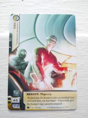 Android Netrunner - NBN - Controlling the Message - Promo / Alternate Art - Image 1 of 2