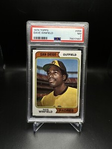 1974 Topps #456 Dave Winfield Rookie PSA 7 San Diego Padres HOF