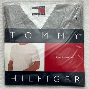 Tommy Hilfiger Undershirt Classic Crewneck T-Shirt Gray Men's Size S VTG NWT - Picture 1 of 3
