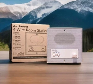 m&s systems™ DMC4R White Standard Room Station - Picture 1 of 5