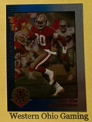 1993 Wild Card Jerry Rice #SCF-1 Superchrome Field Force - Image 1 of 2