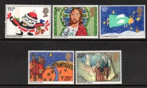 GRAN BRITAÑA 1981 NAVIDAD COMO NUEVO JUEGO DE UH 5 [#5291] - Imagen 1 de 1