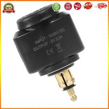 Motorcycle 3.1A Dual USB Charger Adapter for Hella/DIN Powerlet Plug