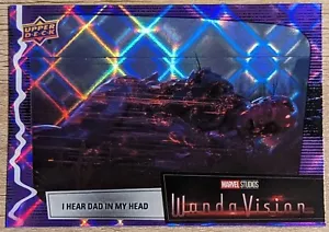 2022 Upper Deck WandaVision Purple Spell Parallel Base Card #55 I Hear Dad - Picture 1 of 2