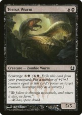 FOIL Terrus Wurm | MtG Magic Return to Ravnica | English | Near Mint