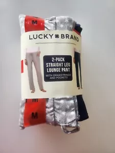 Lucky Brand Lounge Straight Leg Pants 2-pack Women's Pajama Pants Large - Picture 1 of 2
