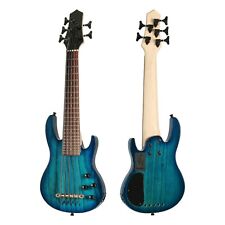 Batking Ukulele Electric Bass Uke Aquila String F/Italy BEADG Ash Wood 5 String for sale