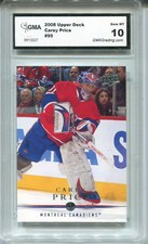 2008 Carey Price Upper Deck  Gem Mint 10 #95