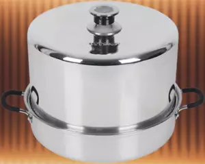 Kitchen Crop VKP Brands Steam Canner, 7 Quart Jar capacity, Silver - Picture 1 of 1