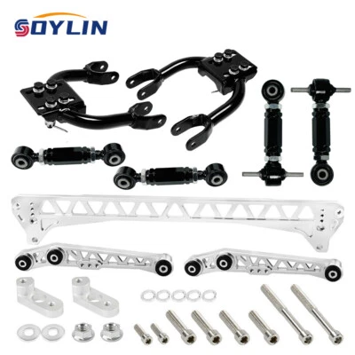 Rear Lower Control Arm Front Upper Rear Camber Kit For Honda Civic EG 1992-1995 Foto 1 de 4