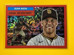 2023 Topps Archives Juan Soto #90 RED Foil Parallel 40/50 San Diego Padres