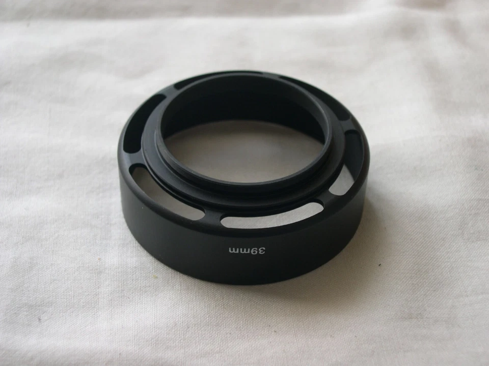 Новый металлический 39 мм ввинчивающийся вентилируемый капот для Leica Summicron - Изображение 1 из 1
