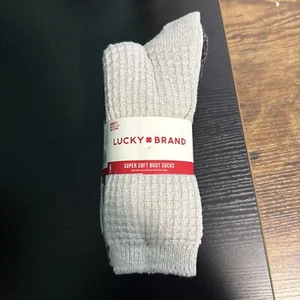 Lucky Brand Socken Damen superweiche Stiefelsocken 6 Paar Größe 5-10 neu - Bild 1 von 6