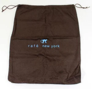 Rafe New York Brown Drawstring Dust Bag ~ 15.5" x 12.5" - Picture 1 of 3