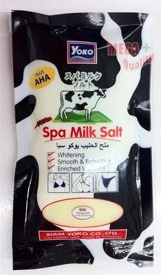 50g. YOKO SCRUB SPA MILK SALT, BRIGHT, REMOVES DIRT DEPOSIT and DEAD CELLS - Image 1 of 3