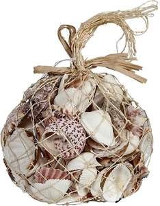 Conchiglie Assortite Conchiglie Confezione Bulk Shell in Sacchetto Rete Abaca (1 Kg) - Foto 1 di 1