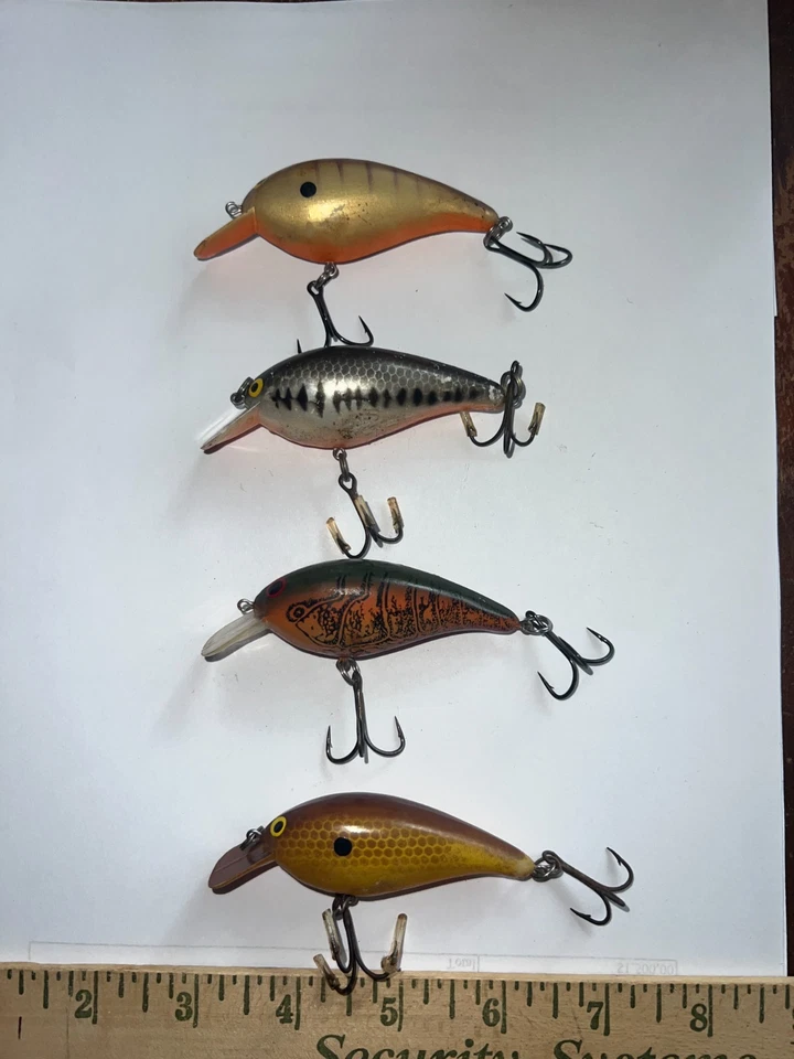 Vintage Bill Norman Little N Crankbait Lures - Image 1 of 1