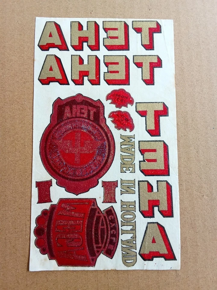 Calcomanía adhesiva de transferencia TEHA para bicicleta vintage Teha NOS (envío gratuito) Foto 1 de 4