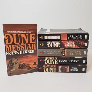 Dune komplette Serie #1-6 Posten Taschenbücher Frank Herbert Ace Vintage Sci-Fi - Bild 1 von 20