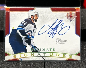 2022-23 Ultimate Collection 2021-22 Update Signatures Josh Morrissey US-JM Auto - Bild 1 von 2