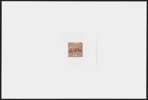 MOMEN: US #118TC1g LARGE DIE TRIAL COLOR PROOF ON INDIA 212*143mm LOT #95666-1* - Picture 1 of 1