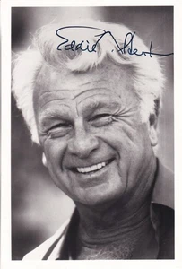 Eddie Albert - großes Foto - original signiert - Picture 1 of 1