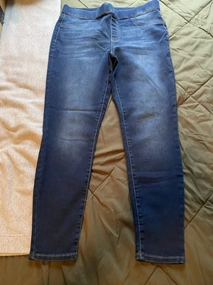 Cintura elástica azul feminina sem limites - Tamanho XL (15-17) - Usado bom estado - Imagem 1 de 4