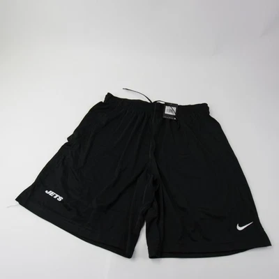 New York Jets Nike Dri-Fit Pantalones Cortos Atléticos Para Hombre Negros Nuevos Foto 1 de 3