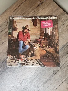 Hank Williams Jr - Strong Stuff - Vinyl LP 1983 Elektra VG+/EX - Picture 1 of 1