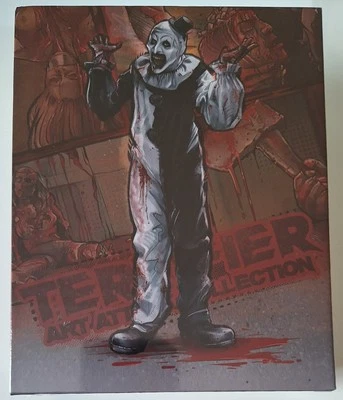 Terrifier Trilogy 4K UHD Blu-ray ART ATTACK Box Set - Umbrella - New & Sealed - Image 1 of 4