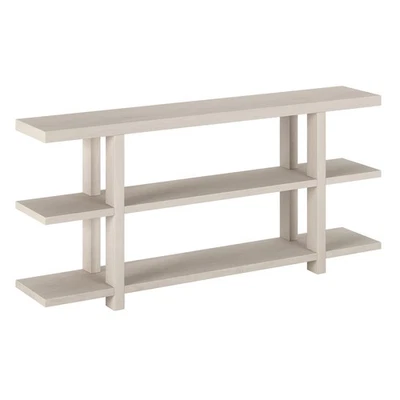 64" Wide Rectangular Console Table in Alder White, for Home, Living Room, Bed... - Image 1 of 4