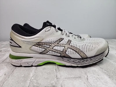 ASICS Gel Kayano 25 Men's Size 12 Extra Wide 4E Silver Green Gecko 1011A726 - Image 1 of 4