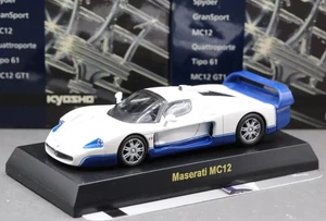 Kyosho 1/64 Maserati Collection Maserati MC12 (Tipo M144S) 2004 Fuji White - Picture 1 of 4