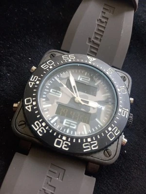 INFANTRY CO MENS STAINLESS STEEL WATCH - BRAND NEW . - image 1 of 4